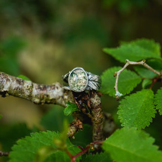 Spring Leaves Ring - Size UK O/US 7.5