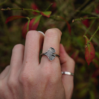 Ginkgo Ring - Made To Order