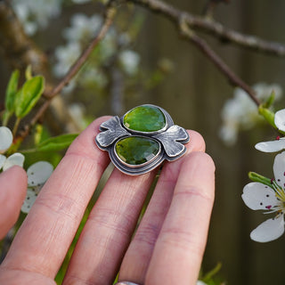 Enchanted Ginkgo Ring - Size UK O/US 7.5