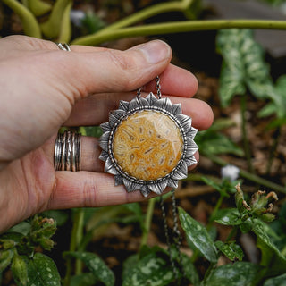 Sunflower Necklace
