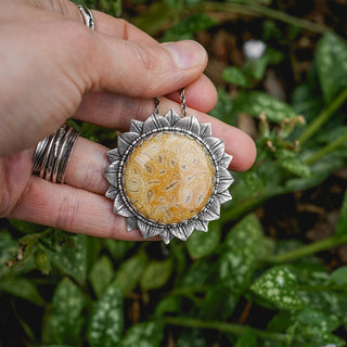 Sunflower Necklace