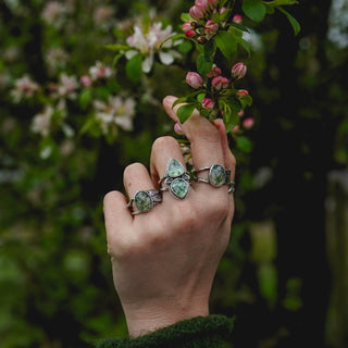 Spring Leaves Ring - Made To Order