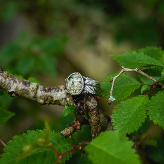 Spring Leaves Ring - Size UK O/US 7.5