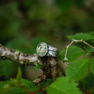 Spring Leaves Ring - Size UK O/US 7.5