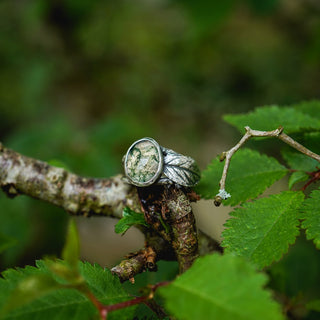 Spring Leaves Ring - Size UK O/US 7.5