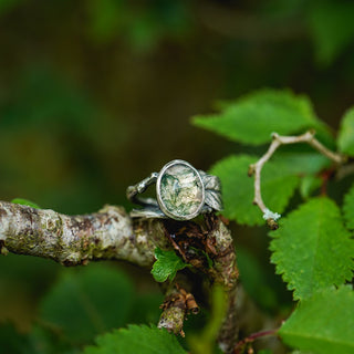 Spring Leaves Ring - Size UK O/US 7.5