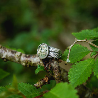 Spring Leaves Ring - Size UK O/US 7.5