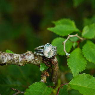 Spring Leaves Ring - Size UK Q/US 8.5