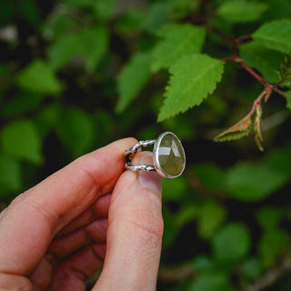 Spring Leaves Ring - Size UK K/US 5.5