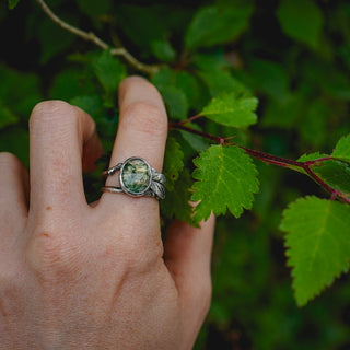 Spring Leaves Ring - Size UK O/US 7.5