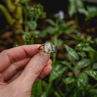 Spring Leaves Ring - Size UK Q/US 8.5