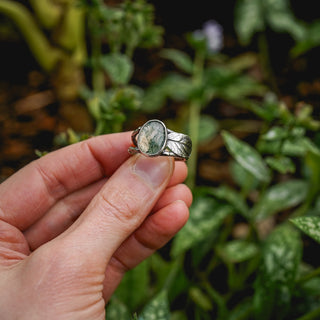 Spring Leaves Ring - Size UK Q/US 8.5
