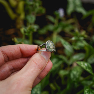 Spring Leaves Ring - Size UK O/US 7.5