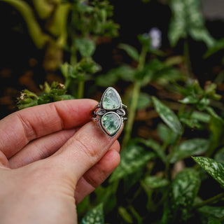 Spring Leaves Ring - Size UK M/US 6.5