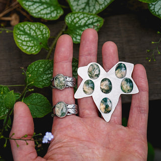 Spring Leaves Ring - Made To Order