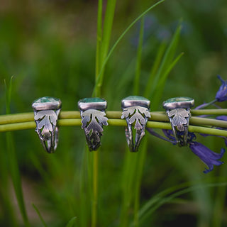 Spring Leaves Ring - Size UK R/US 9