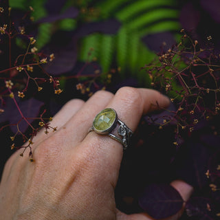 Spring Leaves Ring - UK O/US 7.5