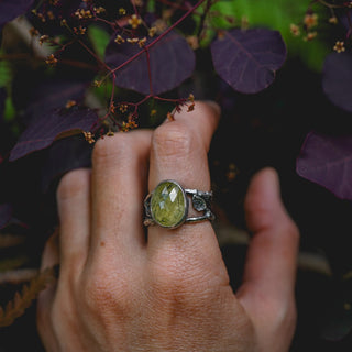 Spring Leaves Ring - UK O/US 7.5