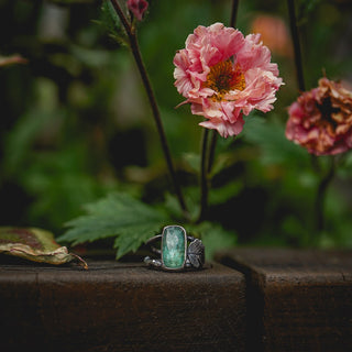Spring Leaves Ring - Size UK L/US 6