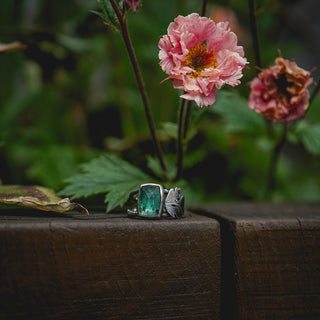 Spring Leaves Ring - Size UK O/US 7.5