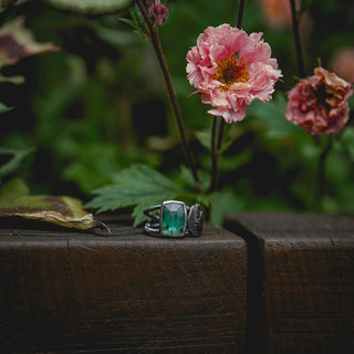 Spring Leaves Ring - Size UK O/US 7.5