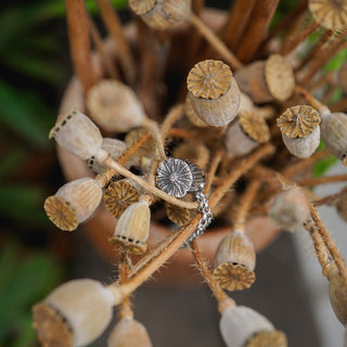 Poppy Seed Pod Necklace no.1