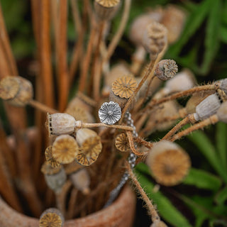 Poppy Seed Pod Necklace no.1