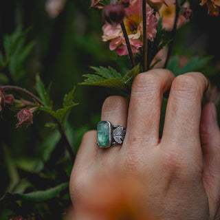 Spring Leaves Ring - Size UK L/US 6