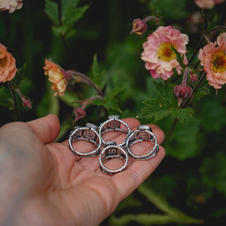Spring Leaves Ring - Size UK R/US 9