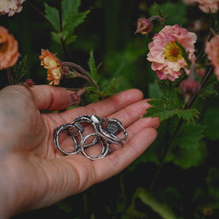 Spring Leaves Ring - Size UK R/US 9
