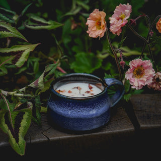 Handmade Ceramic Mug Candle