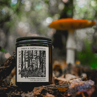 Forest Plant Wax Candle