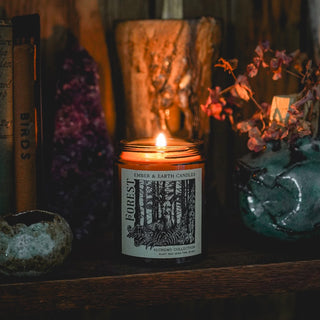 Forest Plant Wax Candle