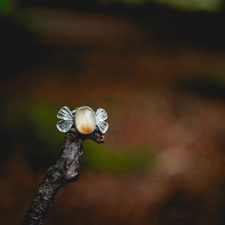 Autumn Flutter Ring - Size UK M/US 6.5