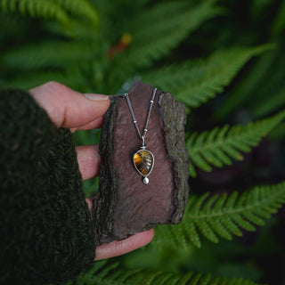 Falling Leaves Pendant no.3