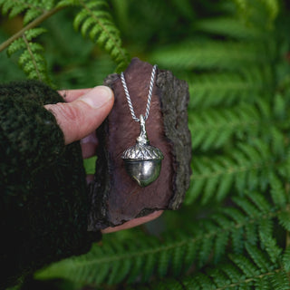 Giant Acorn Necklace