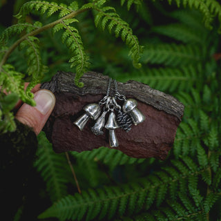Corn Poppy Seed Pod Necklace