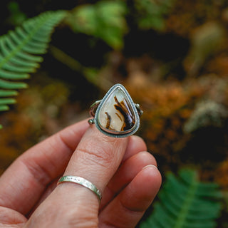 Autumn Leaves Ring - UK Q/US 8.5