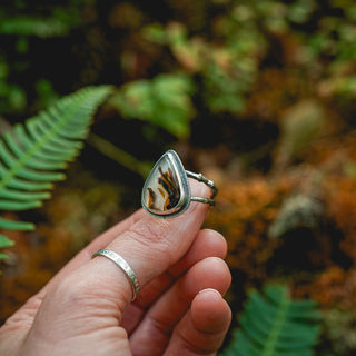 Autumn Leaves Ring - UK Q/US 8.5