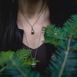 Giant Acorn Necklace