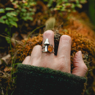 Autumn Glow Ring - UK M/US 6.5