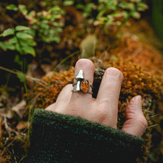 Autumn Glow Ring - UK M/US 6.5