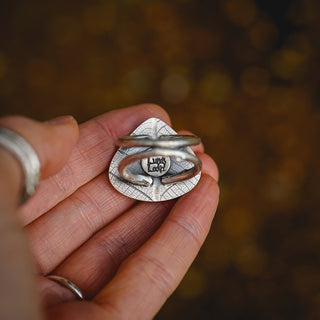 Autumn Leaves Ring - Size UK T/US 10