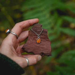 Drop of Autumn Pendant no.1