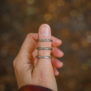 Thick Twig Rings