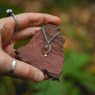 Falling Leaves Pendant no.1