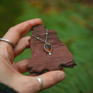 Falling Leaves Pendant no.4