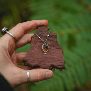 Falling Leaves Pendant no.4