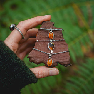 Falling Leaves Pendant no.4
