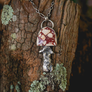 Amanita Muscaria Pendant no.1